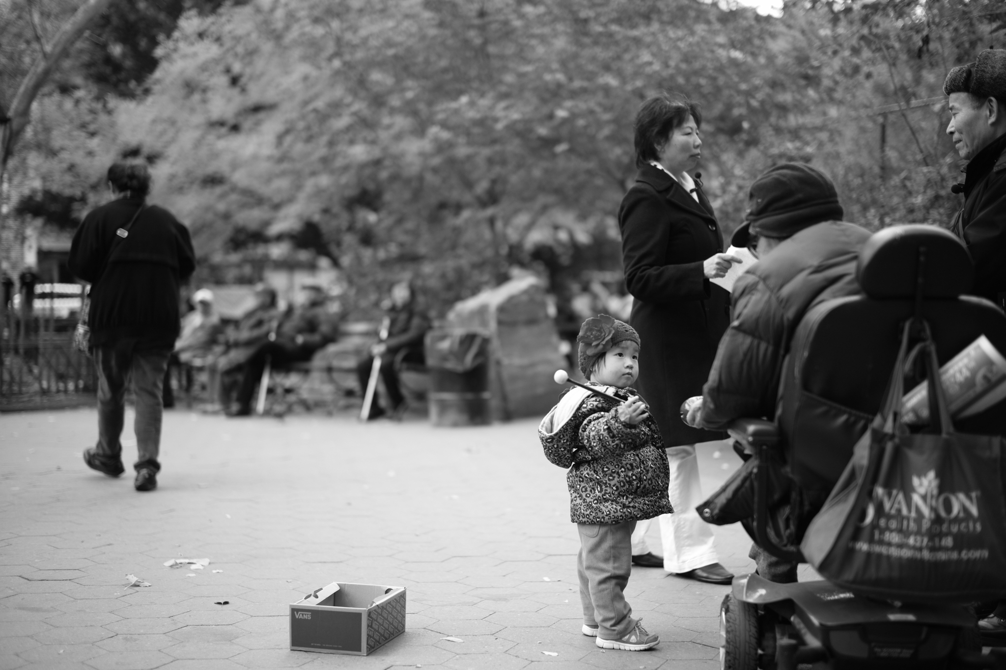 "Toddler in Chinatown", NYC. Leica M-P, Summilux 50mm